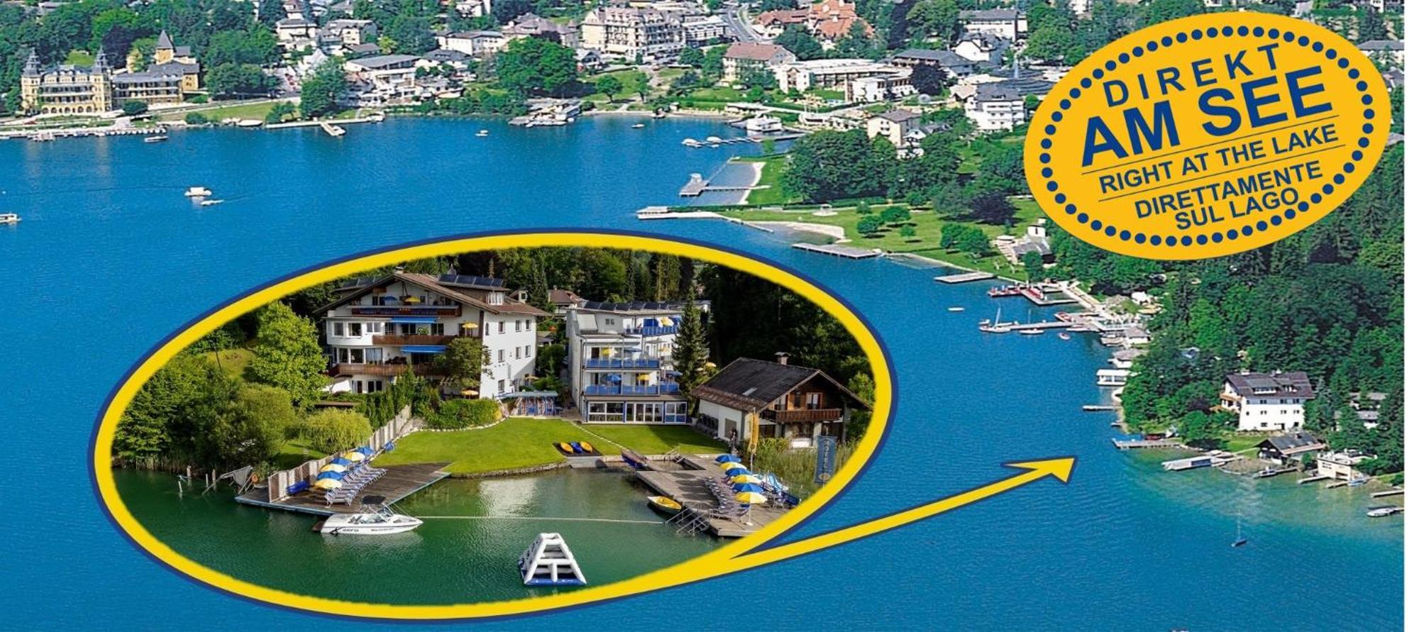 Barry Memle Directly At The Lake Velden am Woerthersee Exterior photo